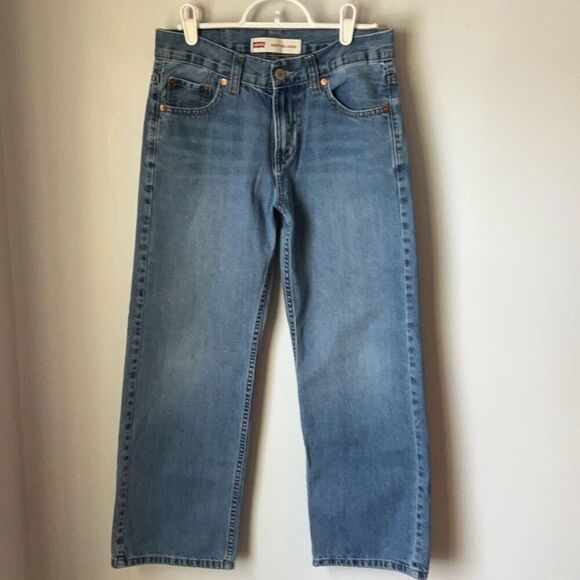 Levi’s 550 27x27, Size 14 Reg. Medium Wash Youth Boys Relaxed Fit - Picture 16 of 16
